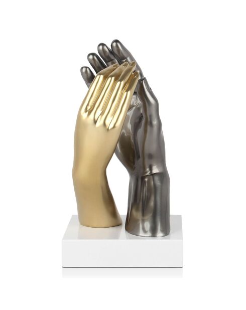 Veelkleurig sculptuur in hars van Deep Union - 36x19x18 cm
