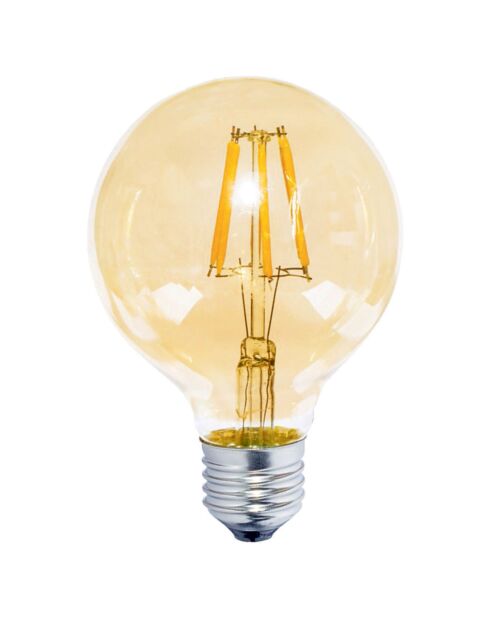 Lampe LED Op jaune - 9.5x9.5x13.5 cm