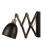 Applique murale Sivani noir/vintage - 15x(35 - 62) cm