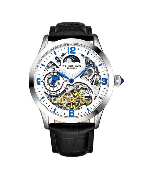 Montre Homme en Cuir Automatique Legacy noire