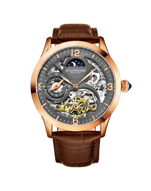 Montre Homme en Cuir Automatique Legacy marron
