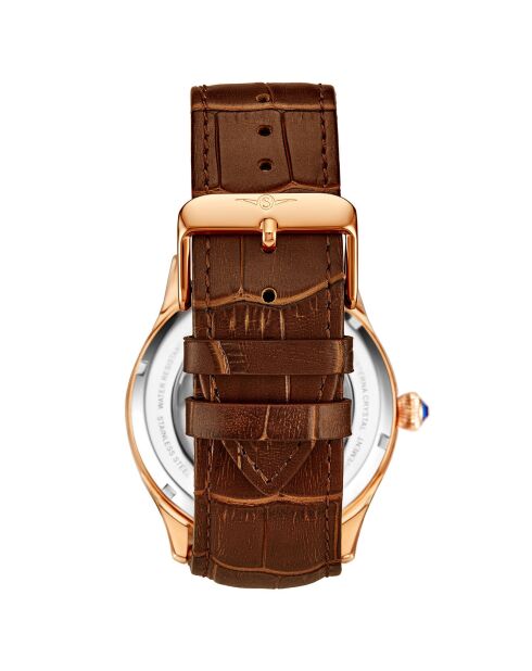 Montre Homme en Cuir Automatique Legacy marron