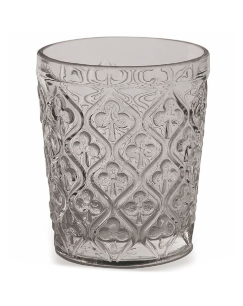 6 mehrfarbige Marrakesch-Wassergläser - 24 cl