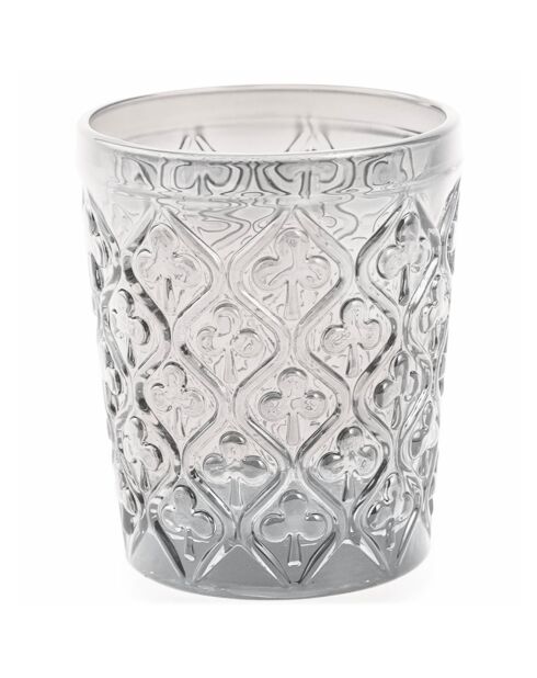 6 mehrfarbige Marrakesch-Wassergläser - 24 cl