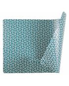 6 Sets de table Bali bleu/blanc - 45x30 cm