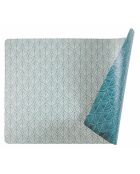 6 Sets de table Bali bleu/blanc - 45x30 cm