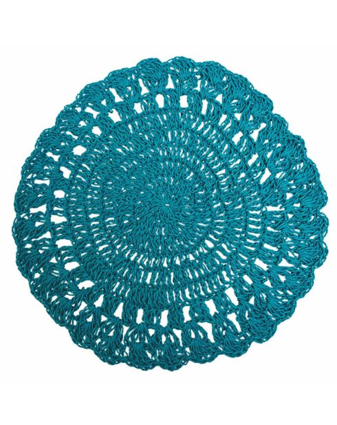 6 Sets de table multicolores - D.38 cm