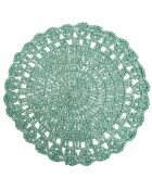 6 manteles individuales multicolores - D.38 cm