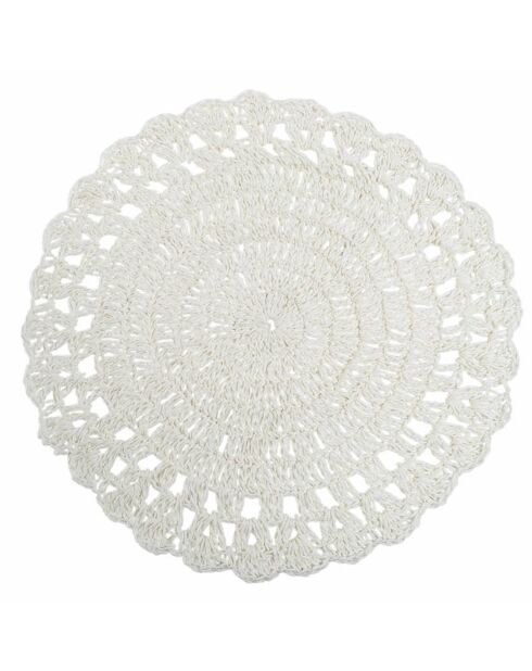 6 Sets de table multicolores - D.38 cm