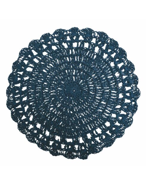 6 manteles individuales multicolores - D.38 cm