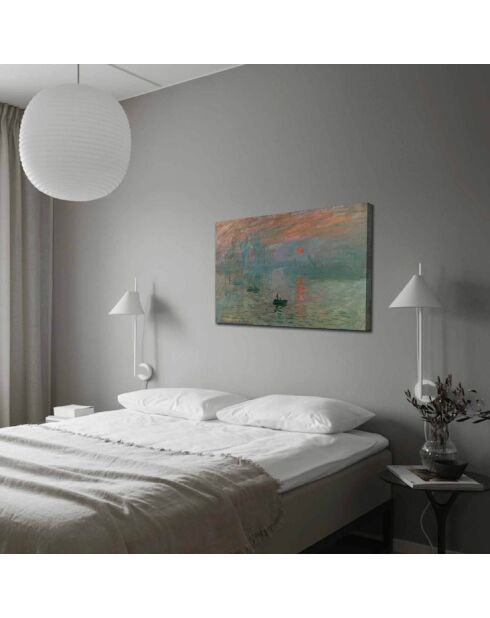 Claude Monet Reproduktionsgemälde mehrfarbig - 70x100 cm