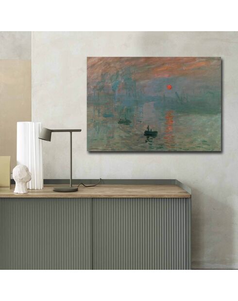 Claude Monet Reproduktionsgemälde mehrfarbig - 70x100 cm