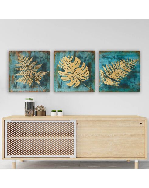 Tavola decorativa multicolore in 3 pezzi - 900 cm