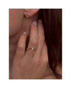 Bague Diamant 0.04 ct or jaune