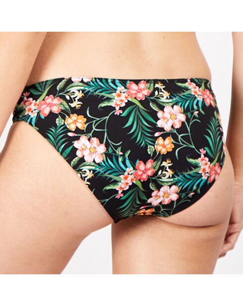 Bas de Maillot culotte Mauve Agualina noir/multicolore