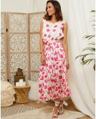 Robe Célia fushia