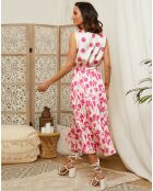 Robe Célia fushia