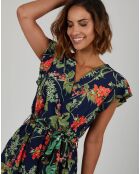 Robe Natacha bleu marine
