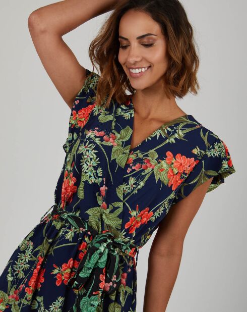 Robe Natacha bleu marine