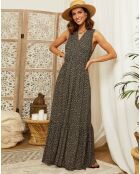 Robe Louisa bleu marine