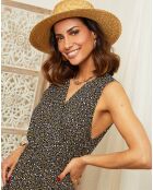 Robe Louisa bleu marine