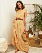 Robe Louisa moutarde