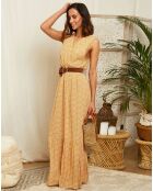 Robe Louisa moutarde