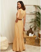 Robe Louisa moutarde
