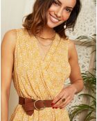 Robe Louisa moutarde
