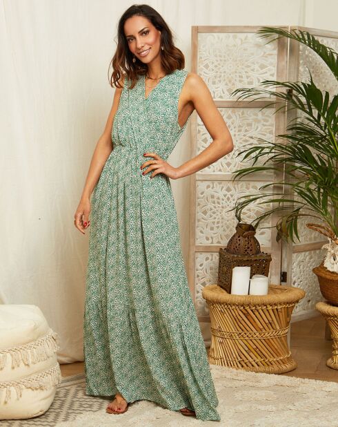 Robe Louisa verte