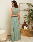 Robe Louisa verte