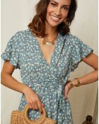 Robe Alizée menthe