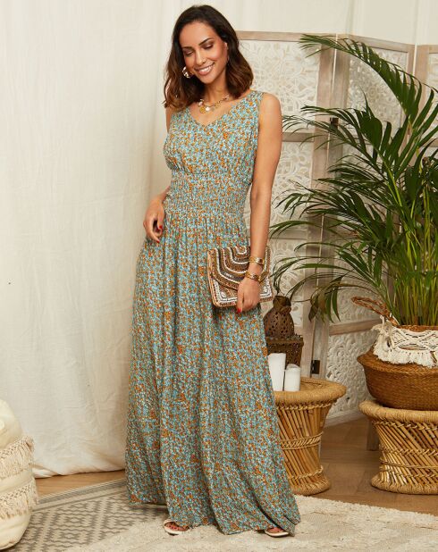 Robe Olivia menthe