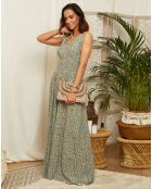 Robe Olivia menthe
