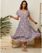 Robe Lili lilas