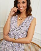 Robe Mathilde lilas