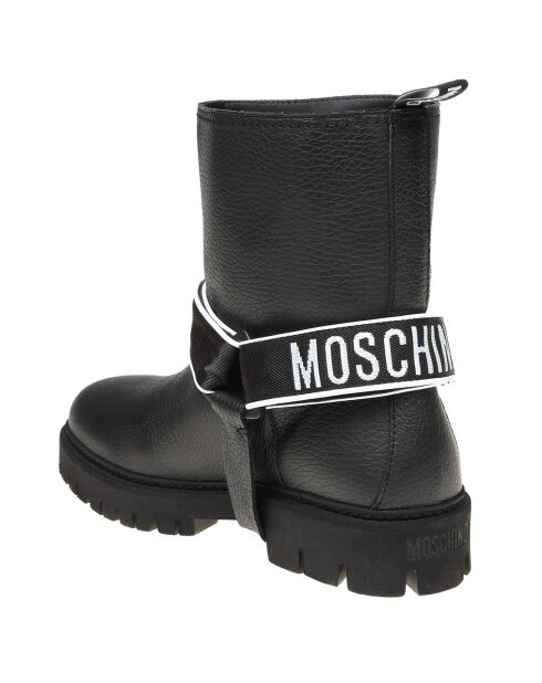 Boots en Cuir Rio noires