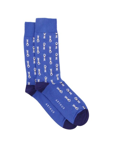 Chaussettes Swimmer bleues