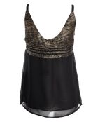 Top Roza noire