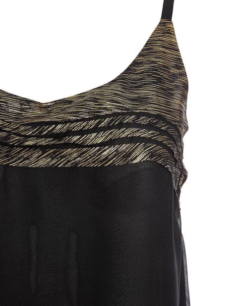 Top Roza noire