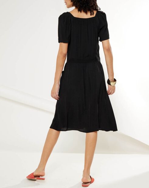 Zwarte jurk Quitterie