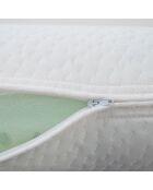 Oreiller à mémoire de forme bio blanc - 40x60 cm