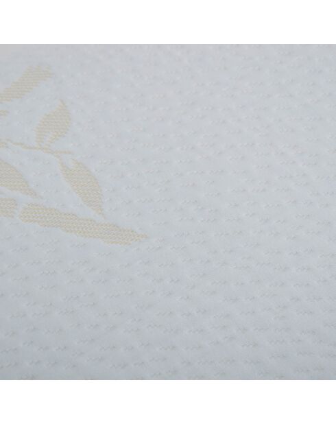 Oreiller à mémoire de forme bio blanc - 40x60 cm