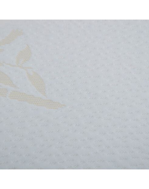 Oreiller à mémoire de forme bio blanc - 60x60 cm