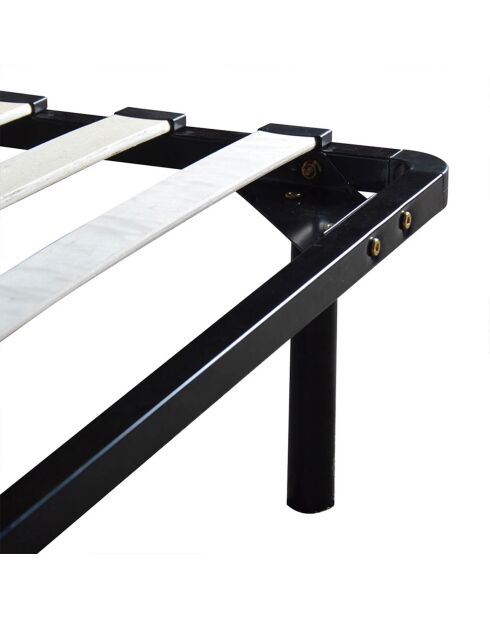 Scatola a molla in legno Somkit - 180x200 cm