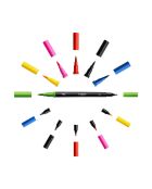 12 BIC Intensity Dual Tip mehrfarbige Stifte mit doppelter Spitze