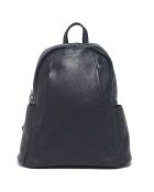 Sac à dos en Cuir Acia marine - 24x31x13cm