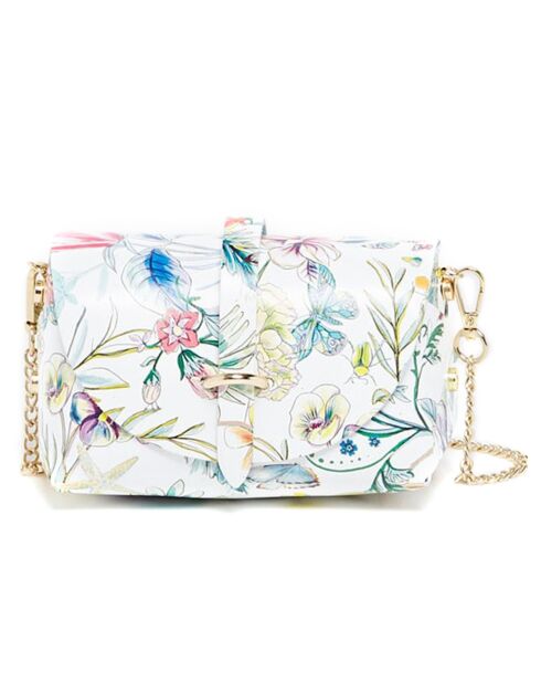 Sac bandoulière en Cuir Zephyrf multicolore - 16x10x9 cm