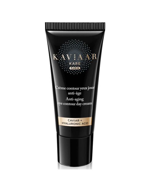 Crème contour yeux jour anti-âge au caviar & acide hyaluronique 15 ml
