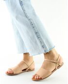Sandales Farah nude